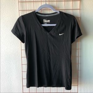 Nike | Dri-Fit B-Neck Tee — Black